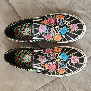 Dia De Los Muertos Vans